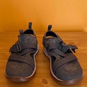 Women’s Green Chaco Sport Sandal with Adjustable Straps